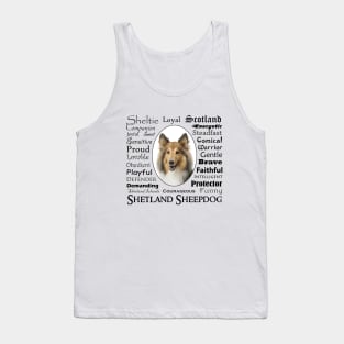 Sheltie Traits Tank Top